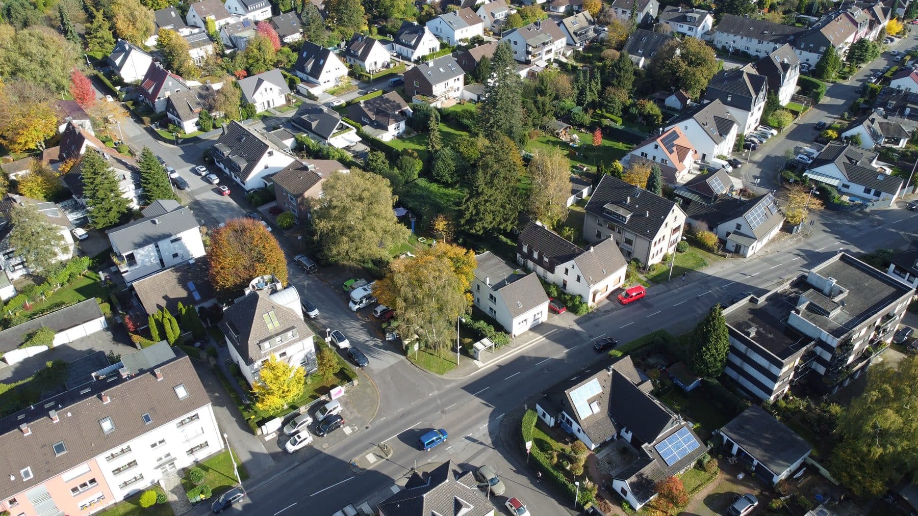 Luftbild des Grundstücks in Mülheim a. d. Ruhr-Saarn
