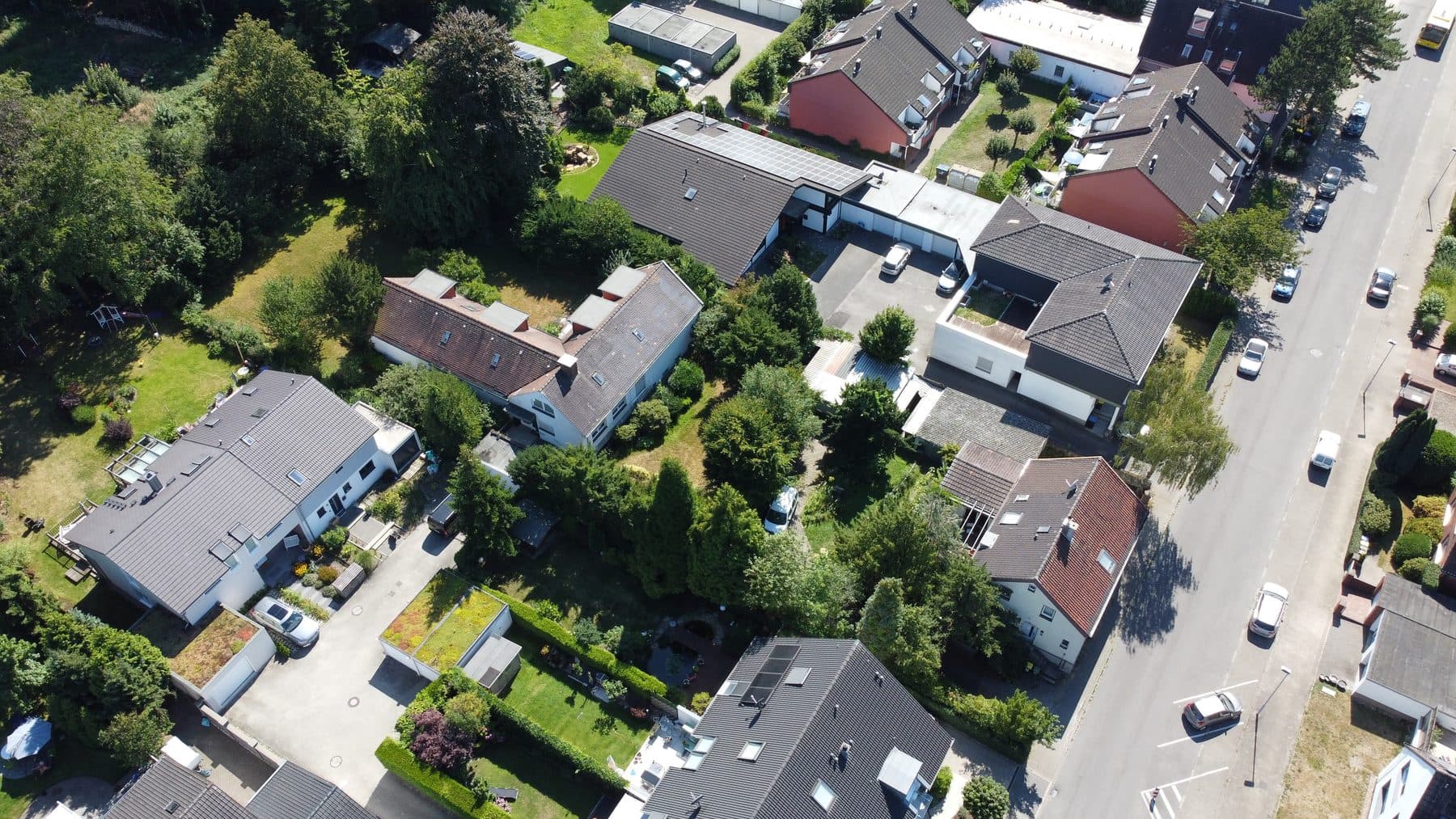 Luftbild des Grundstücks in Mülheim a. d. Ruhr-Speldorf